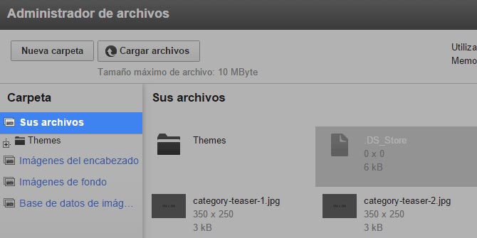 Select your files