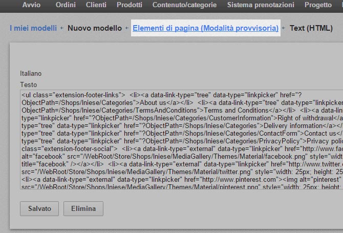 Select Page elements (Safe mode)