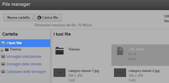 Select your files